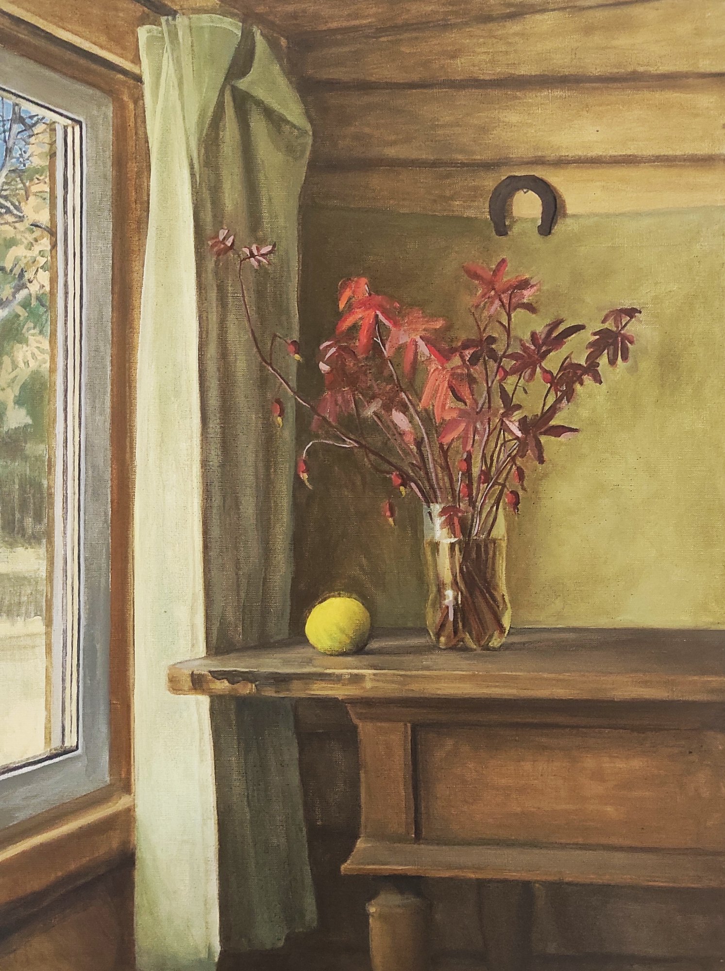 Натюрморт с шиповником